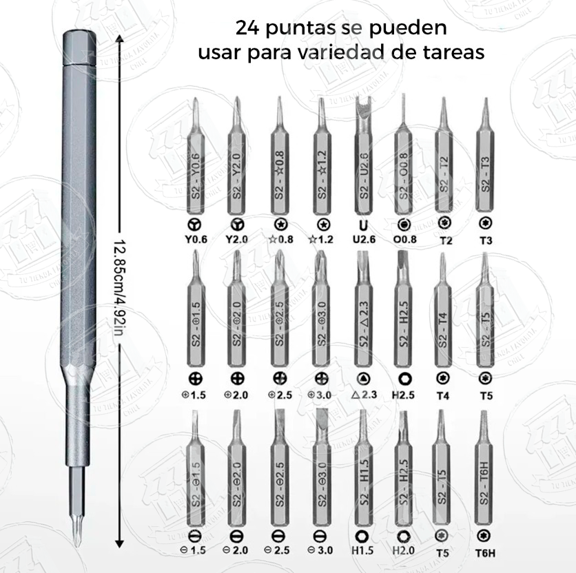Kit Desatornillador - Facilita tus reparaciones - Realiza arreglos precisos