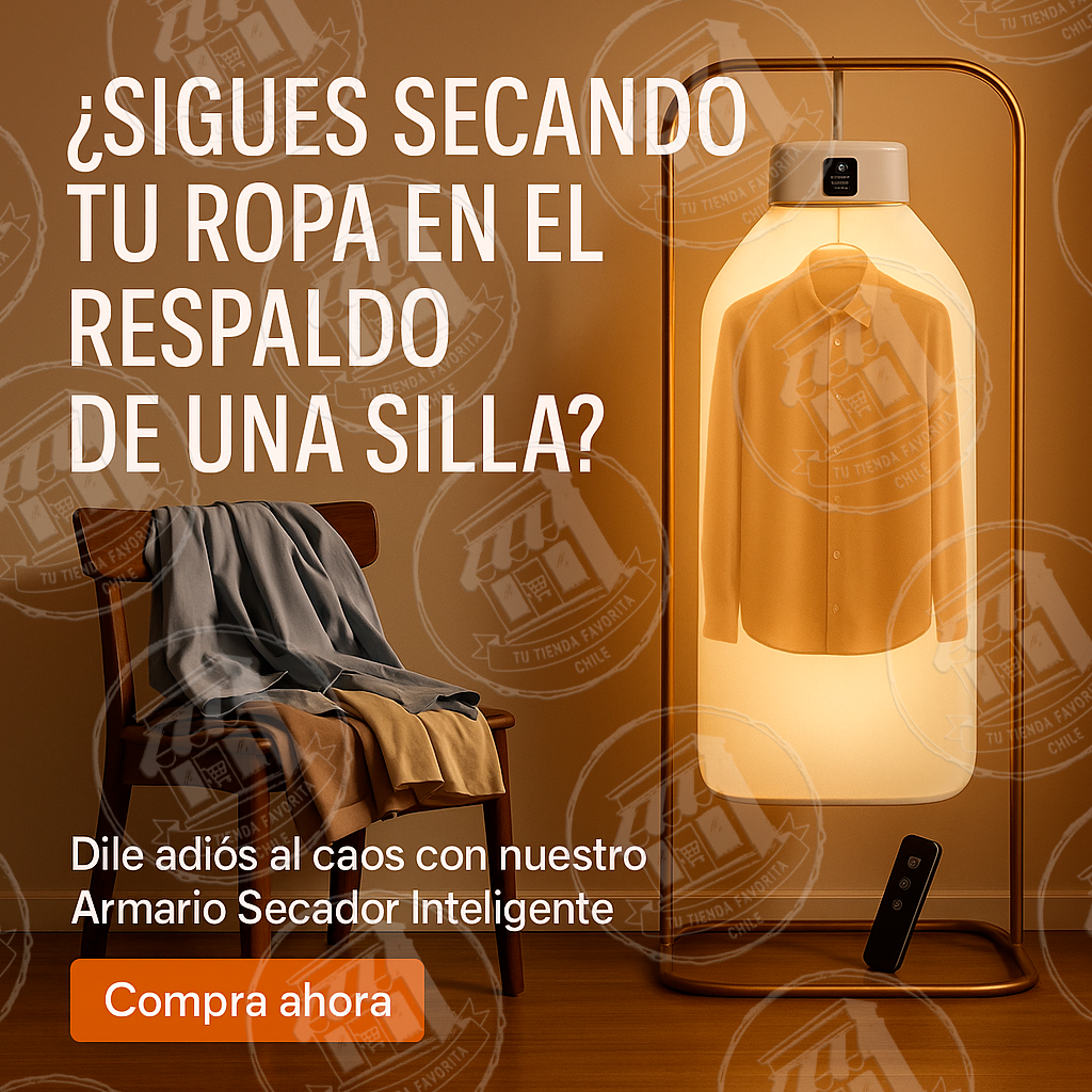 Secador Portátil Plegable - Ropa impecable en Menos Tiempo