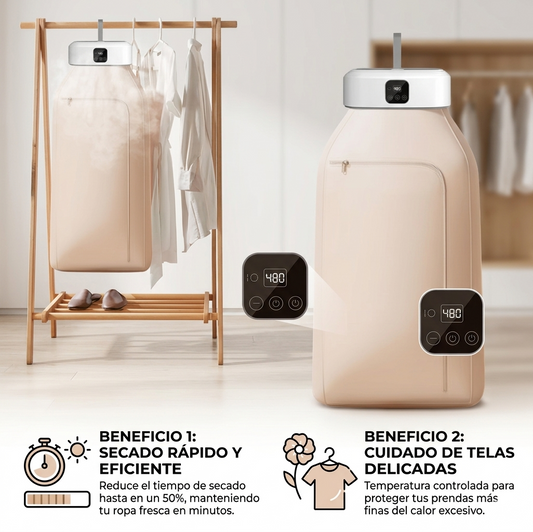 Secador Portátil Plegable - Ropa impecable en Menos Tiempo